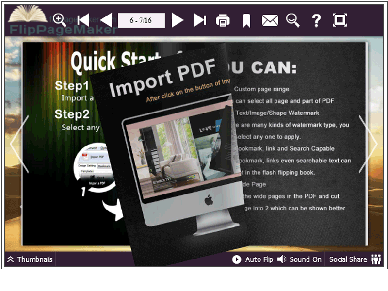 Flip Book Maker for PowerPoint 3.6 full