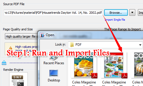 Apply Page Manager of A-PDF FlipBook Creator