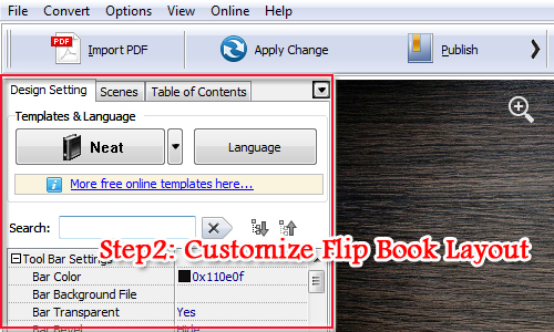 Convert PDF to Page Turning eBook