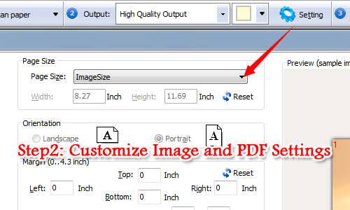 How to make pdf landscape