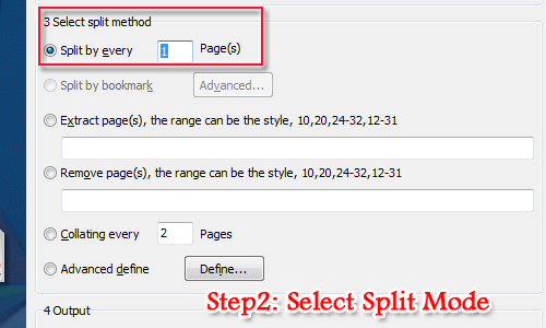 how to split pdf in pdf shaper