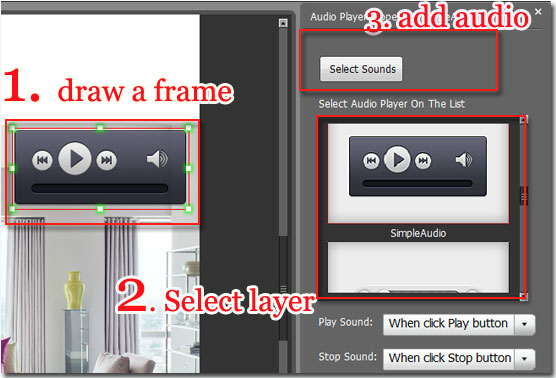 digicell flipbook sound add