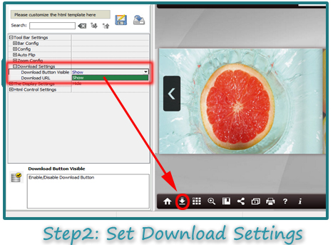 Could I Add A Download Button In Html5 Flipbook A Pdf Com