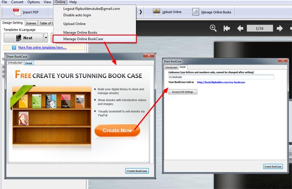 How To Display Online Flipbook On Visual Bookshelf A Pdf Com
