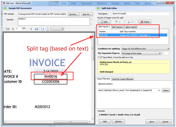 How to split a PDF into multiple files