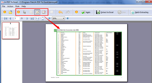 extract PDF Table and bulit it to excel file1