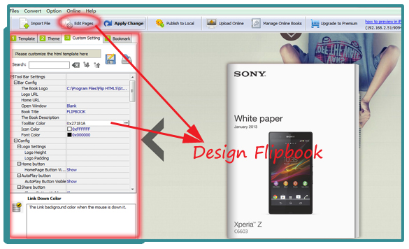 flipbook creator for mac replace pdf page