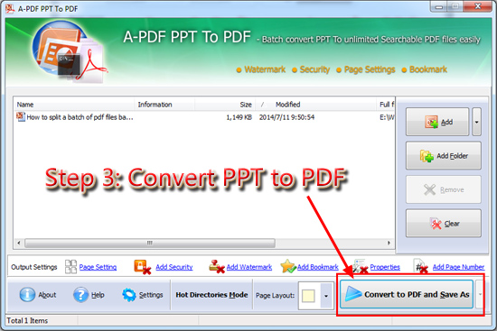 how can i convert pdf to ppt