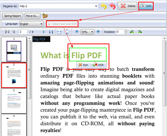 a-pdf preview and move rename by OCR text