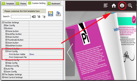 vest mild forfølgelse How to Print the Pages Selected from HTML5 Flipbook? [A-PDF.com]