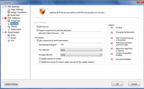 scan paper document to PDF file by using A-PDF Image to PDF2