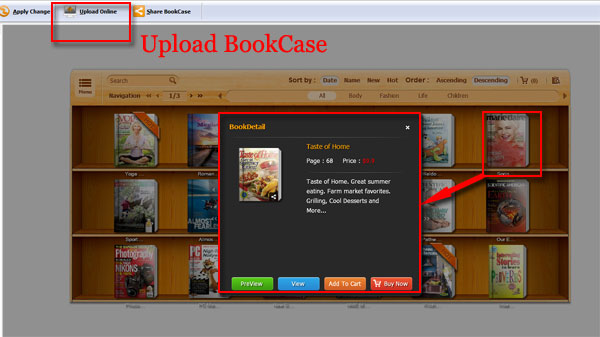 How To Publish Your Flipbooks To Bookshelf For Selling A Pdf Com