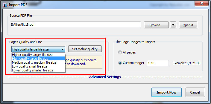 how to reduce page size of pdf