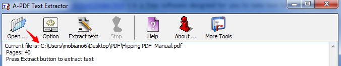 java pdf text extractor top to bottom