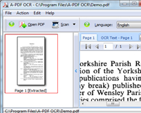 PDF Text Recognizer