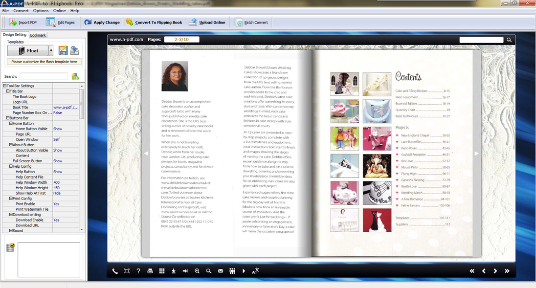 A-PDF to Flipbook Pro(Flip PDF Pro) software