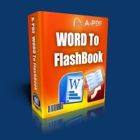 box of A-PDF Word to FlashBook