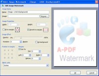 A-PDF Word to PDF Image Watermark Editor