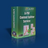 box of A-PDF Content Splitter Service