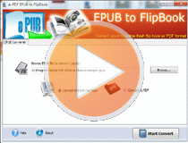 small screenshot of A-PDF epub to flipbook