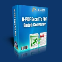box of A-PDF Excel to PDF