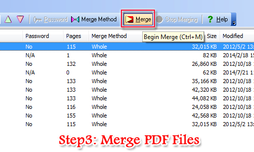 modify PDF properties with A-PDF Merger