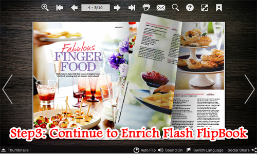 stamp text or image watermark to digital magazine