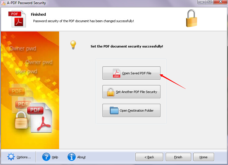 How to add expiry date to PDF files by using A-PDF Password Security?