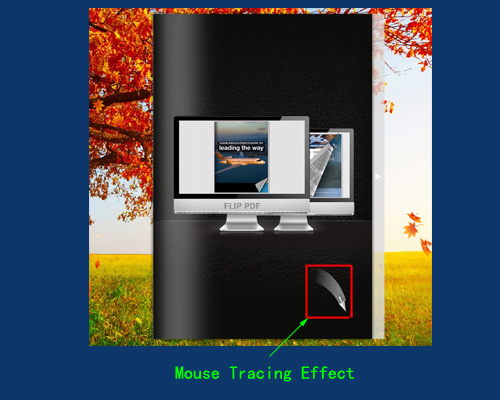 mouse tracing effect
