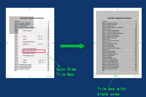 crop pdf with trim box