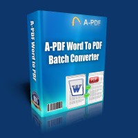 box of A-PDF Word to PDF